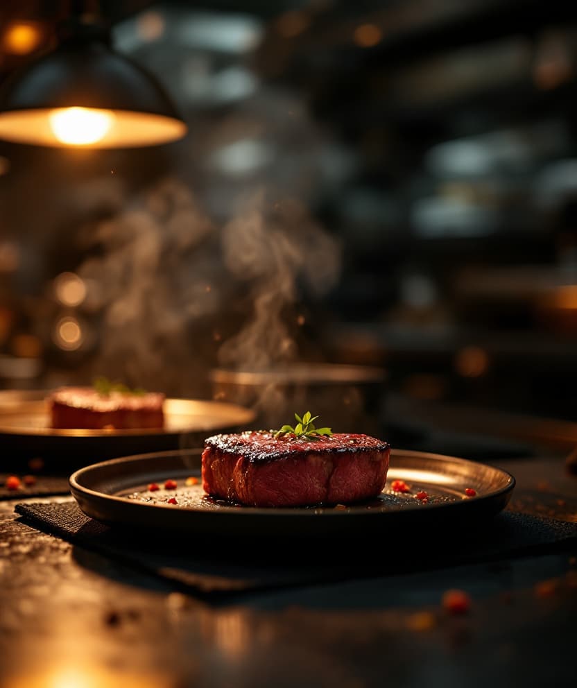 Steak on the pass